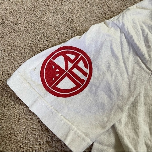 𝅺RED Label Hawaii King White Tee Size Small - Picture 3 of 4